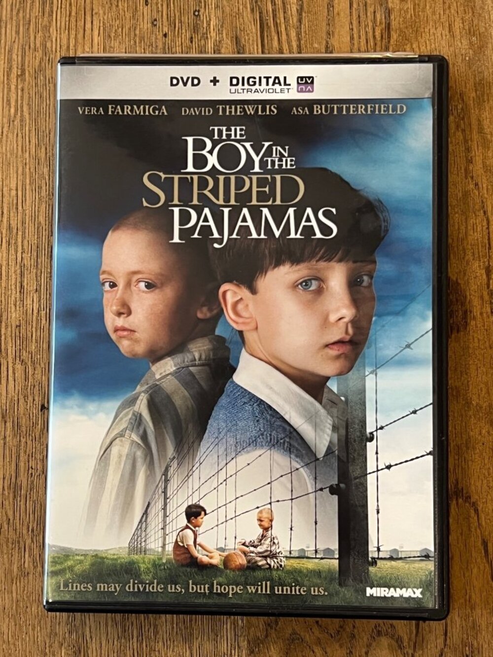 The Boy In The Striped Pajamas 2008 Movie DVD Vera Farmiga David Thewlis